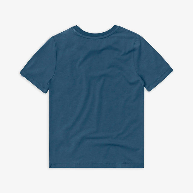 Back view of Jellymud Juniors' Ocean Bamboo T-Shirt