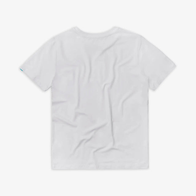 Back view of Jellymud Women's Sunflower Bamboo T-Shirt.
