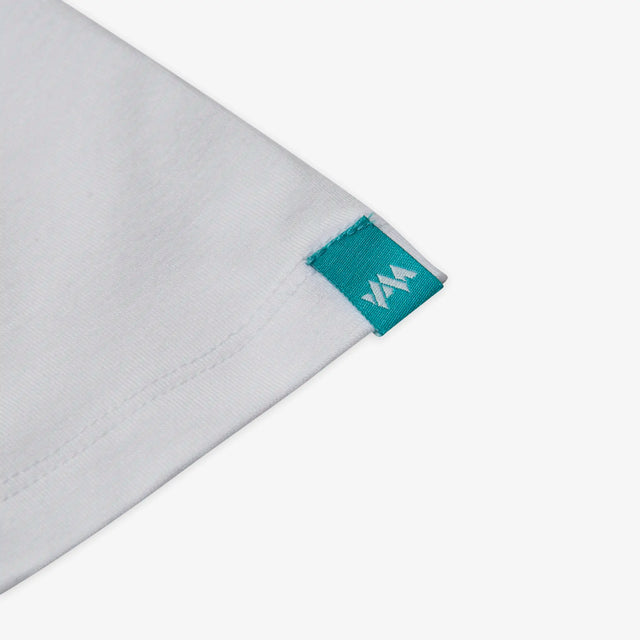 Sleeve detail of Women's Bamboo Altitude T-Shirt, a sustainable and stylish choice for versatile comfort.