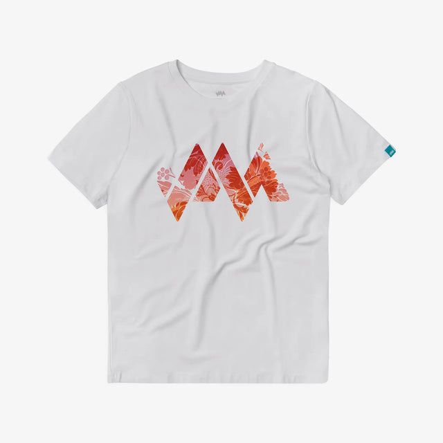 Front view of Jellymud Women's Sunflower Bamboo T-Shirt.