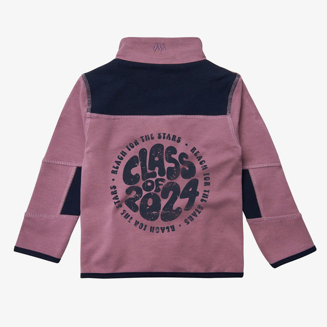 Jellymud and Bright Stars Class of '24 pink bamboo sweatshirt